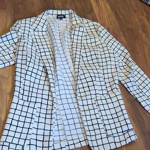 Miss guided pattern blazer